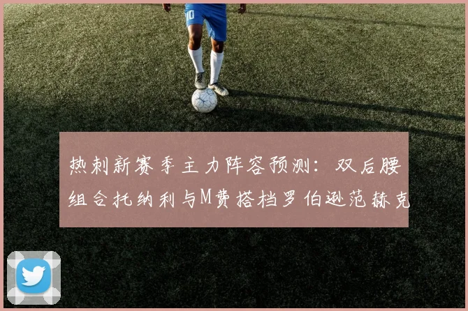 热刺新赛季主力阵容预测：双后腰组合托纳利与M费搭档罗伯逊范赫克加盟